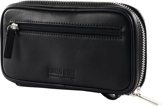 LEONHARD HEYDEN Leren accessoiretas Montreal Tech Organizer 7219 Schwarz zwart