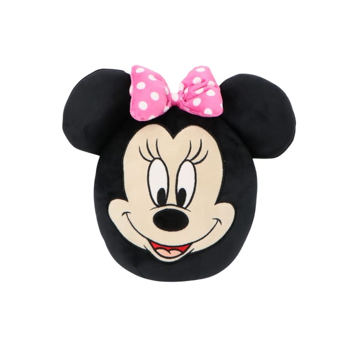 Minnie Mouse Squishy 22 cm - Knuffel - Zachte stof - Zwart