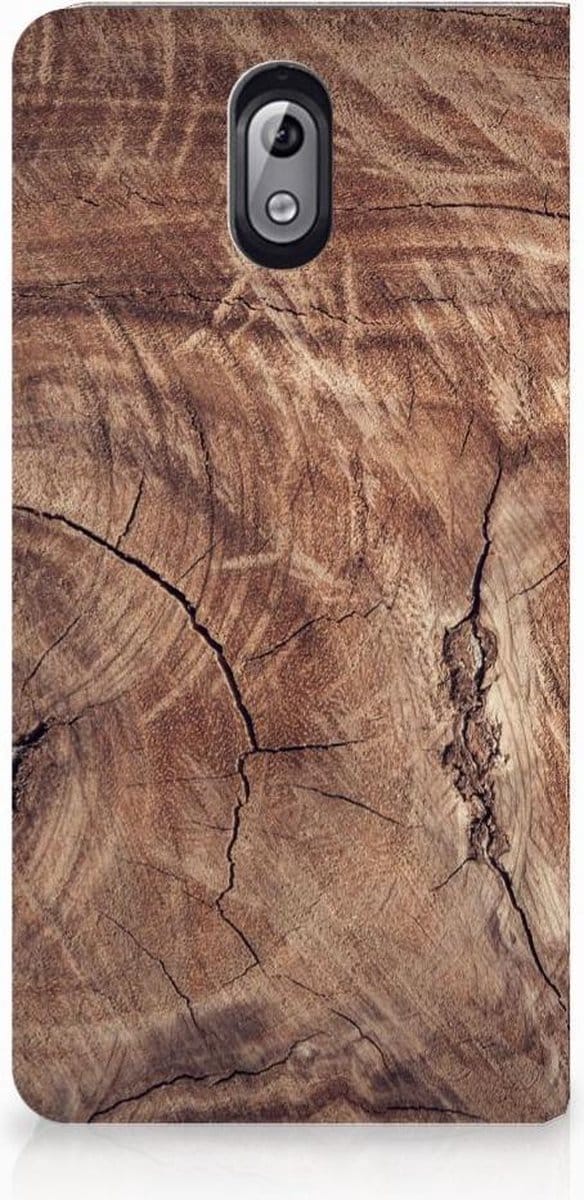 Nokia 3.1 (2018) Book Wallet Case Tree Trunk