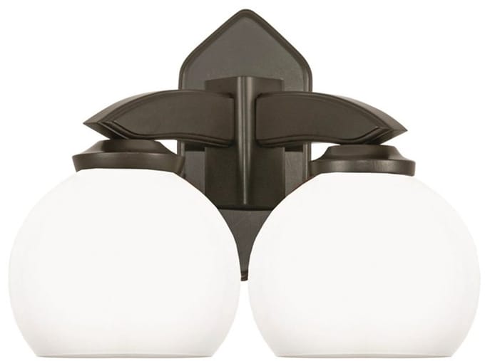 Edylit VENGE Serie - Wandlamp - Wit Glazen Lampenkap - Hout