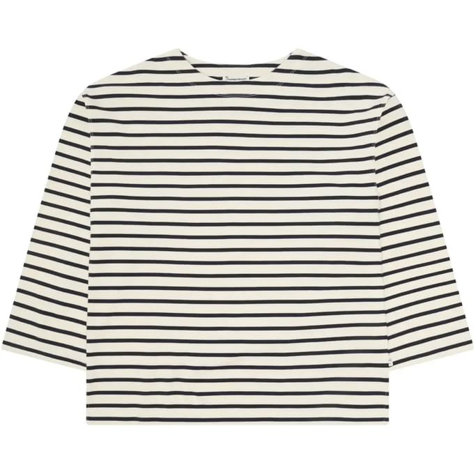 Dames-T-shirt met lange mouwen KnowledgeCotton Apparel