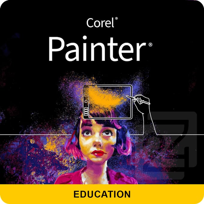 Corel Painter 2023 Education 1 - 4 Gebruiker(s)