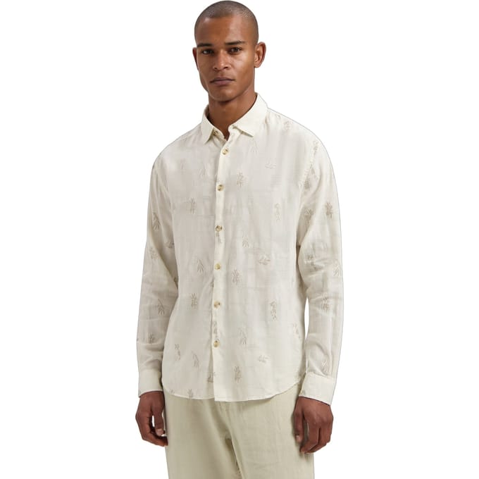 Dstrezzed Ds-thomas Shirt Offwhite Größe: M | Casual hemden Outlet | Herren | Weiß