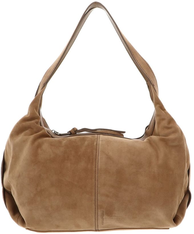FREDsBRUDER Schoudertas Best to Come Shoulderbag Soft Caramel Lichtbruin