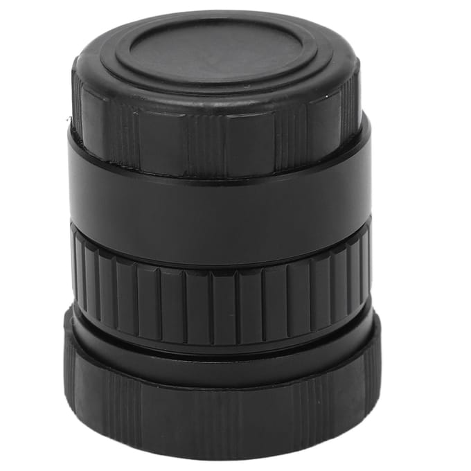 Objectif 3MP à monture CS, focale 4 mm, mise au point manuelle, ouverture réglable pour caméras de sécurité black