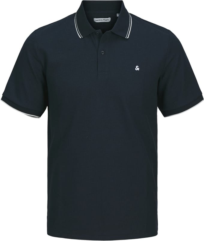Jack & Jones Polo - Regular Fit - Blauw - 5XL Grote Maten