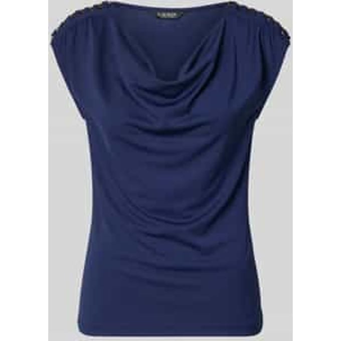 Regular fit blouse met siersteentjes model 'Priyanne'