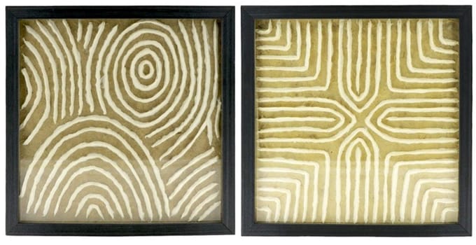Home Society | Wanddecoratie | Zwart Wit | 35 bij 35