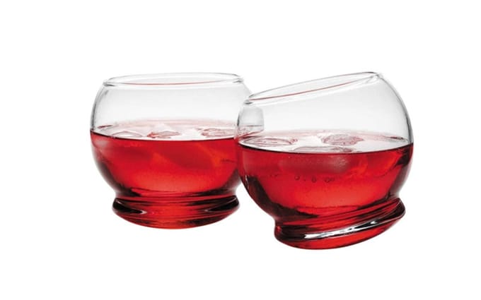 Normann Copenhagen - Wiebelglas - set van 4 - transparant