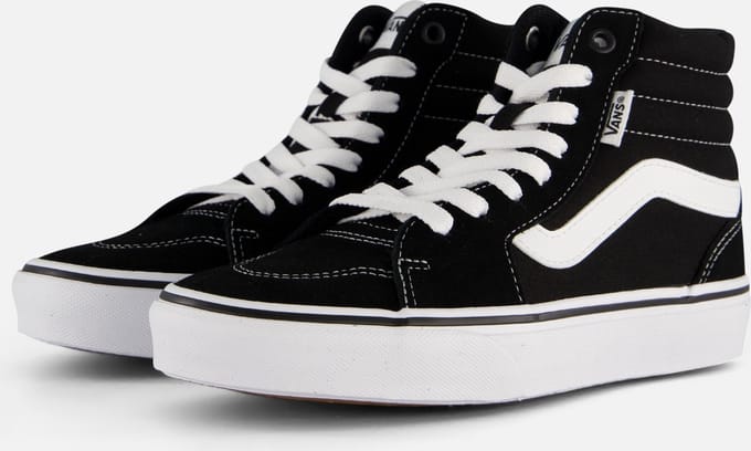 VANS WM Filmore Hi (SUEDE/CANVAS)BLACK/WHITE -Maat 40