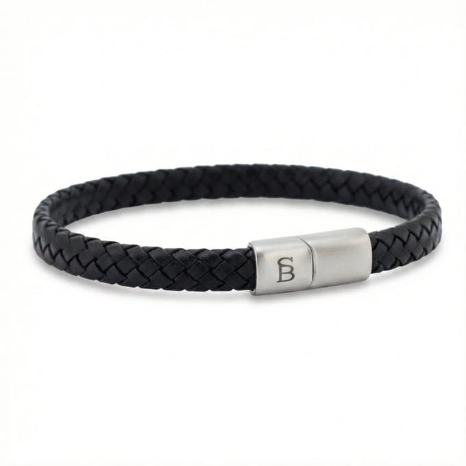 Steel & Barnett Riley Armband - zwart
