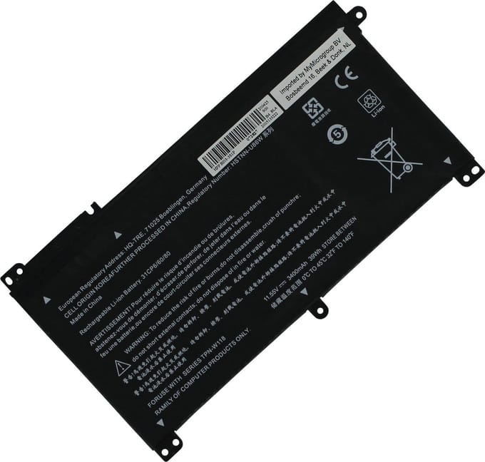 Laptop accu 3400mAh