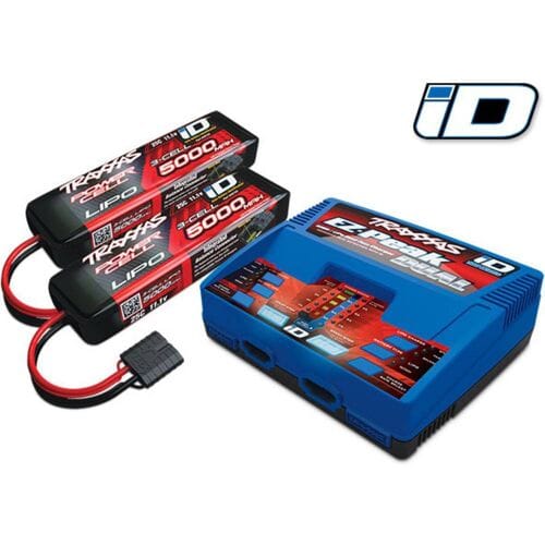 Traxxas Dual EZ Peak Plus Multifunctionele modelbouwlader 100 V, 230 V 8 A Li-poly Incl. 2 Li-poly accus