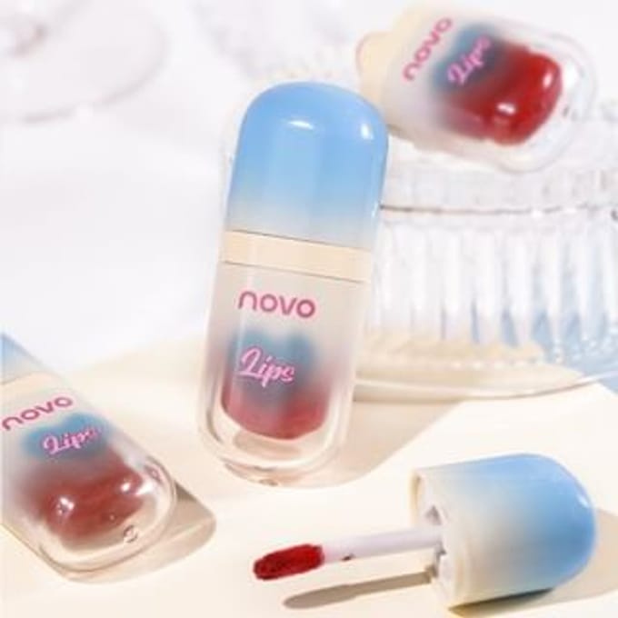 NOVO - Velvet Mist Cotton Feel Lip Mud - 6 Colours 2# - 5g