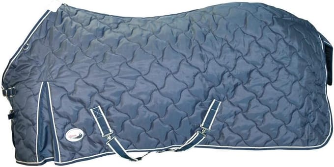 Boxkleed Paard - Stalmat - Comfort Stal - Schokabsorberend - 155 cm - Zwart
