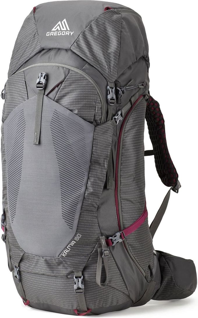 GREGORY trekkingrugzak rugzak Kalmia 60 Backpack Equinox Grey donkergrijs