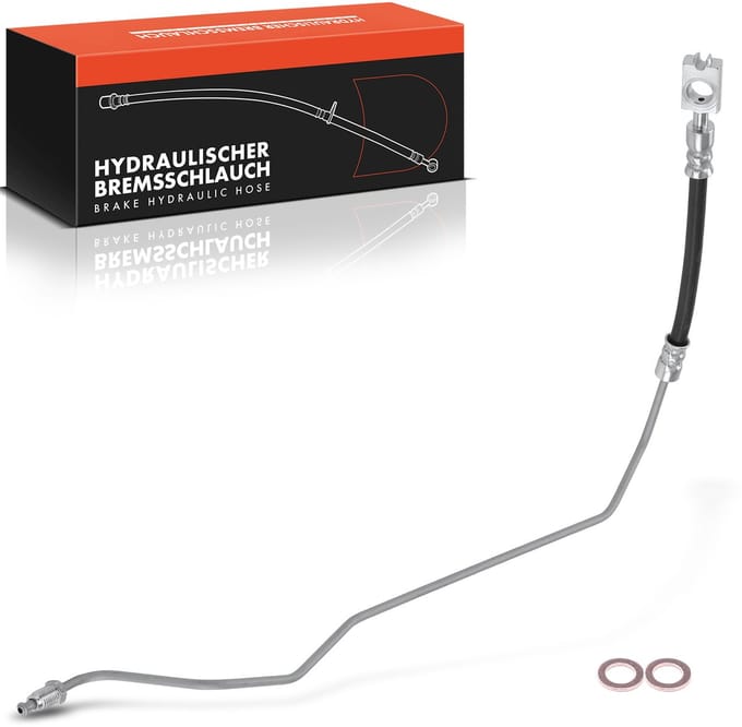Frankberg 1x Remslang Remleiding Achteras Links voor VW Passat 3B Audi
