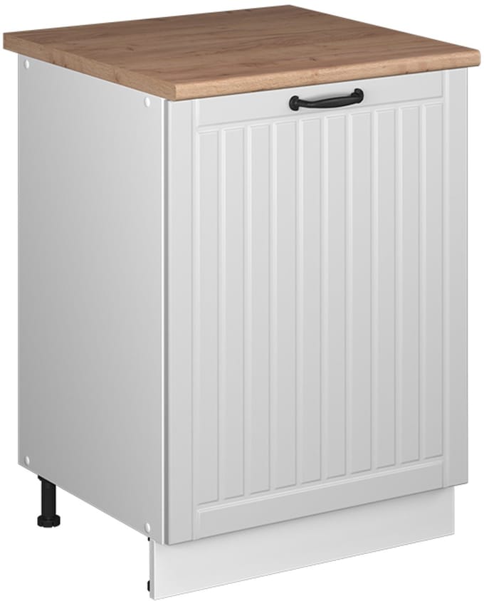 Vicco Wastafelkast Fame-Line, Wit Landhuis/Wit, 60 cm