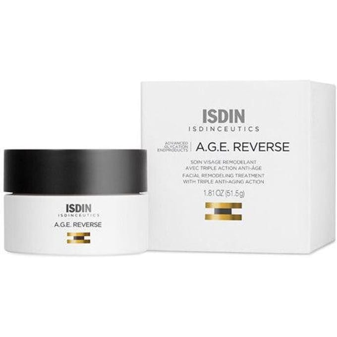 Crème Anti-Âge - ISDINCEUTICS - A.G.E Reverse - 50Ml - Hypoallergénique - Tous types de peau