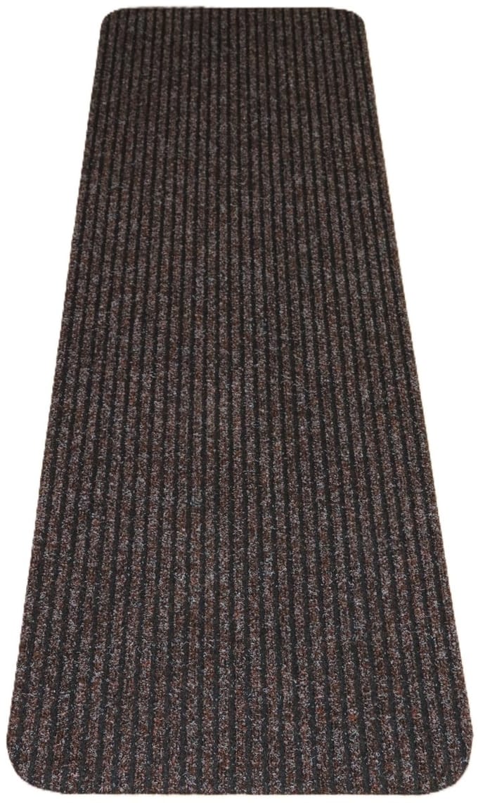 PRIMA - Heavy Duty - Keukenmat - donker bruin - zwart - 50x160cm - antislip