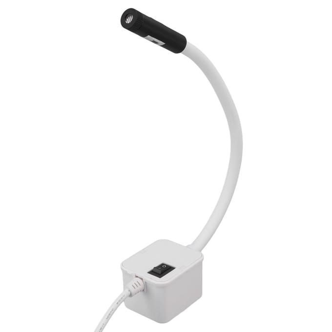Lumière de Quilting pour Machine à Coudre 3 à 10m Irradiation Adsorbable Base Magnétique Portable Rouge Couture white