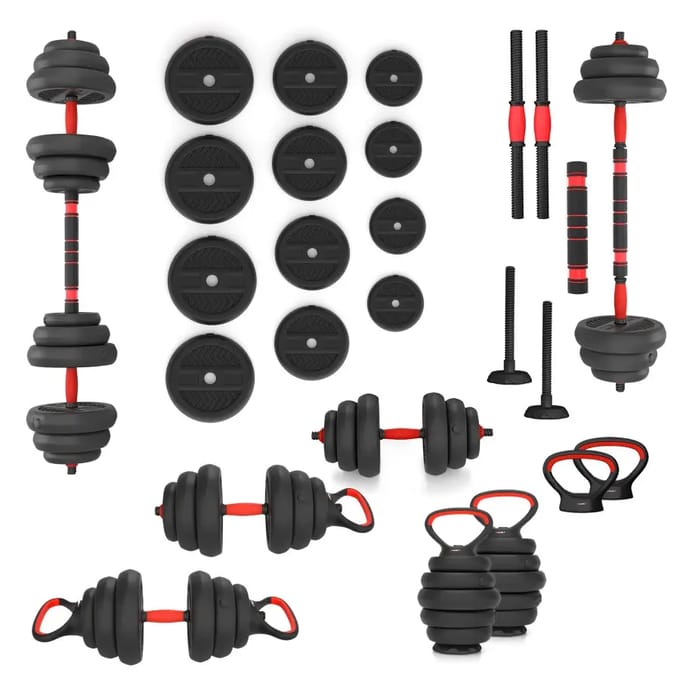 HMS 6-in-1 Krachttraining Set - 20 kg