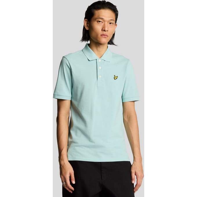 Lyle and Scott Polo Future Lichtblauw - Maat S - Heren
