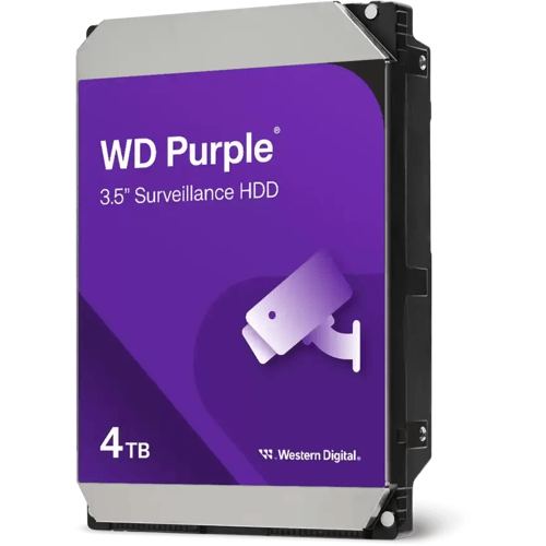 Western Digital Purple - Interne harde schijf - HDD - 256MB Cache - 4 TB