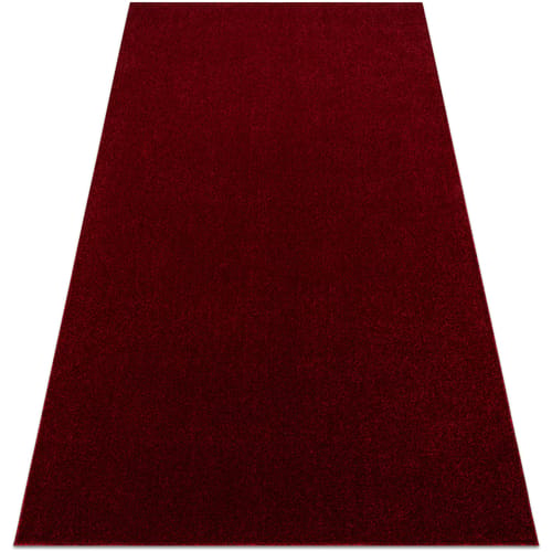 Kleden Rugsx ETON PLUS tapijt Melange rood / zwart 200x200 cm