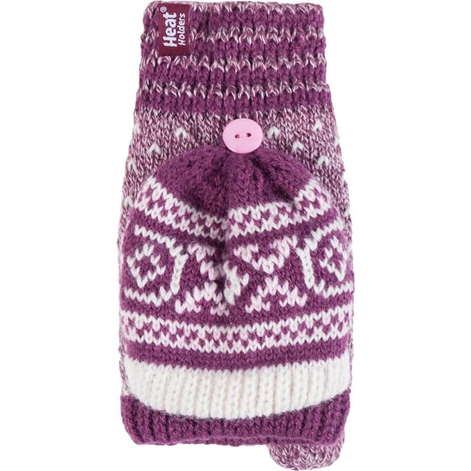 Heat Holders - Fairisle ThermischConverter-handschoenen - Roos