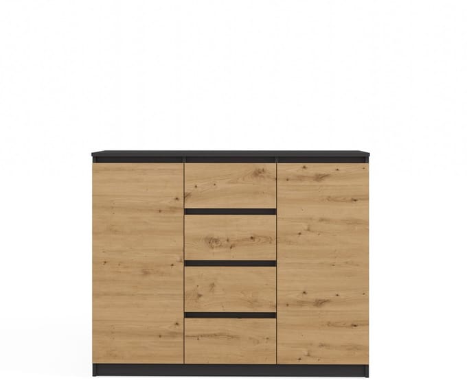 Artisan Modern - Dressoir - 2 deuren - 4 lades - Greeploos design