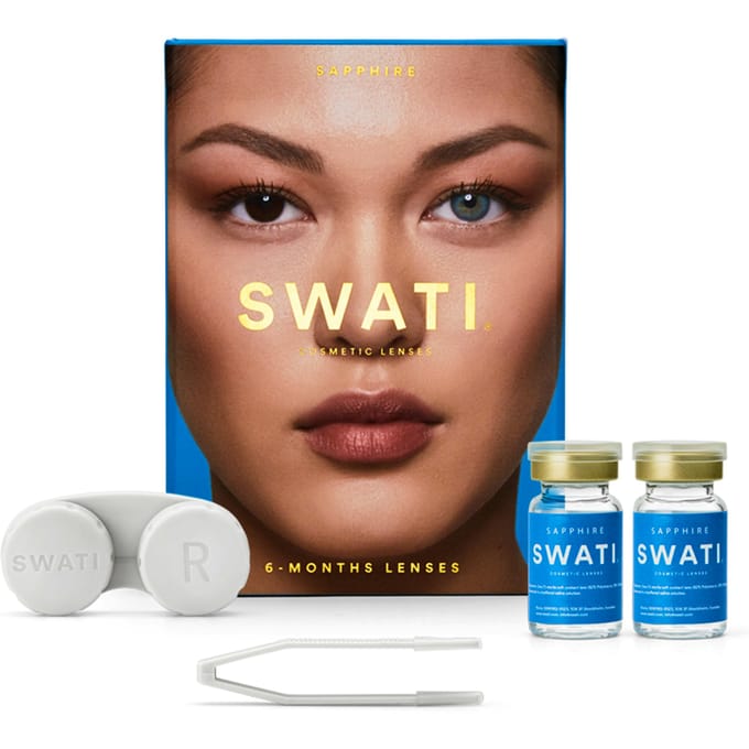 Swati Coloured Lenses Sapphire 6 Months 1 paar
