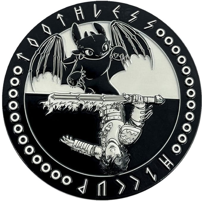 FaNaTtik How to Train Your Dragon Medallion Limited Edition Decoration