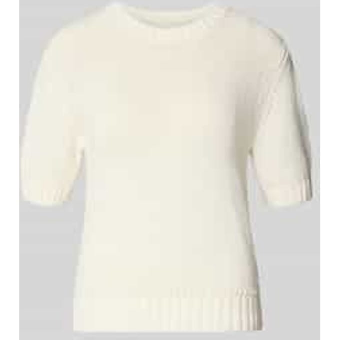 Gebreide pullover met 1/2-mouwen