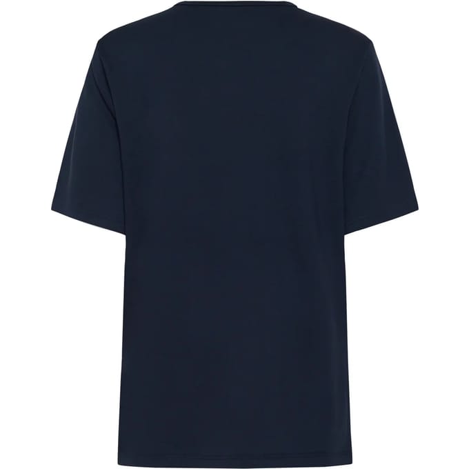 Dames-T-shirt Soaked in Luxury Marigold Mono