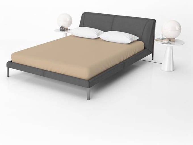 Jersey Hoeslaken Taupe 2-Persoons - 140 x 200 cm
