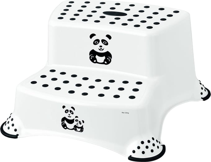 Keeeper Panda Wit 2 Treden Opstapje