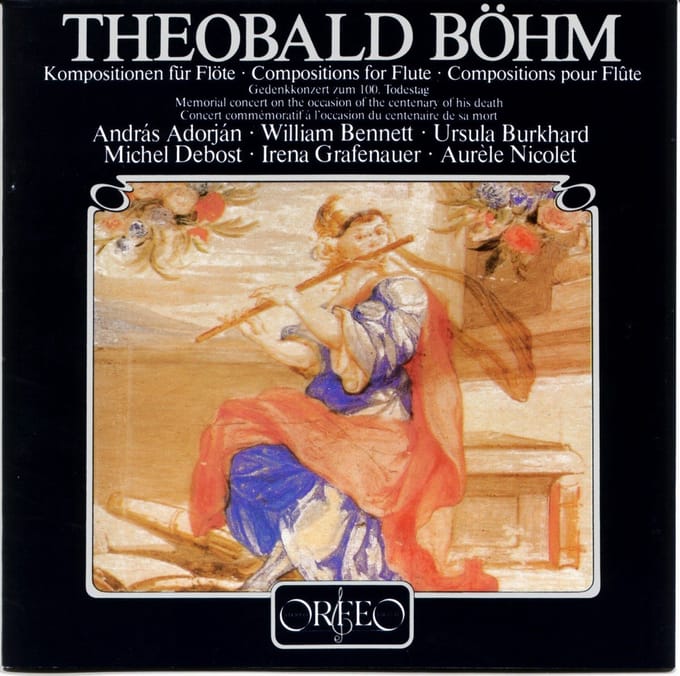 András Adrorján, William Bennett, Ursula Burkhard, Michel Debost - Böhm: Kompositionen Für Flöte (CD)