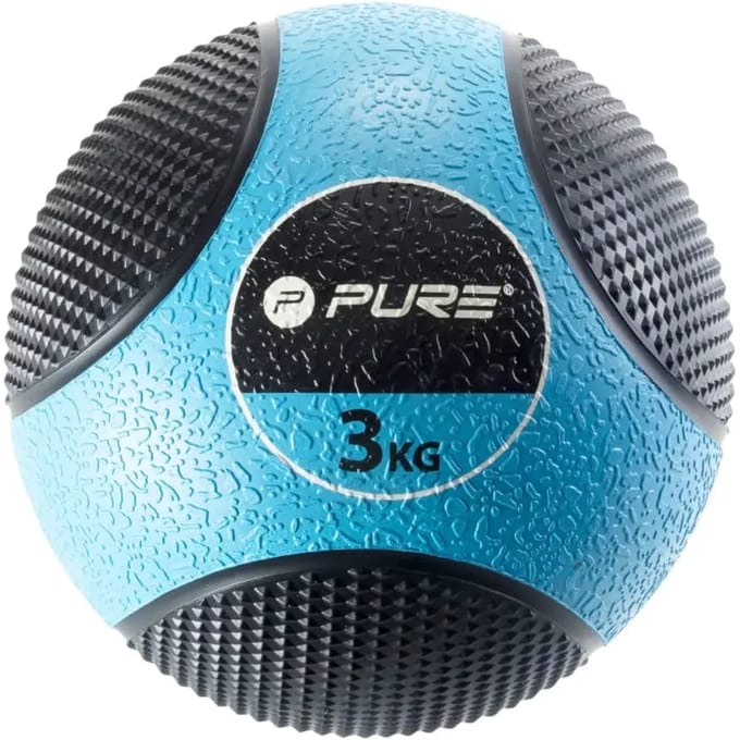 Pure2Improve - Medicine Ball - 3kg - Blauw
