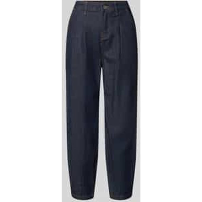 Barrel jeans van katoenmix model 'Ballon Str Denim'