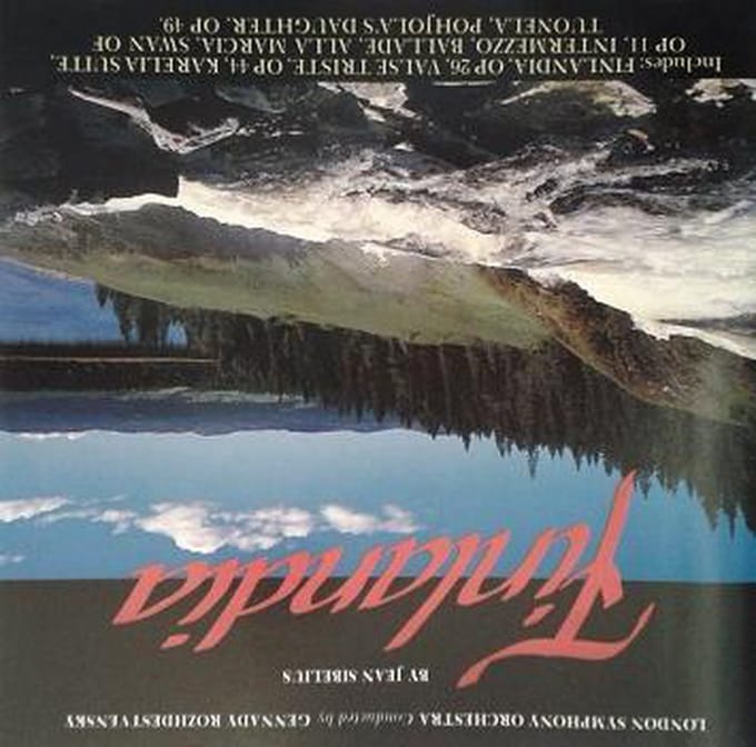 1-CD Sibelius - FINLANDIA - LONDON SYMPHONY ORCHESTRA / ROZHDESTVENSKY