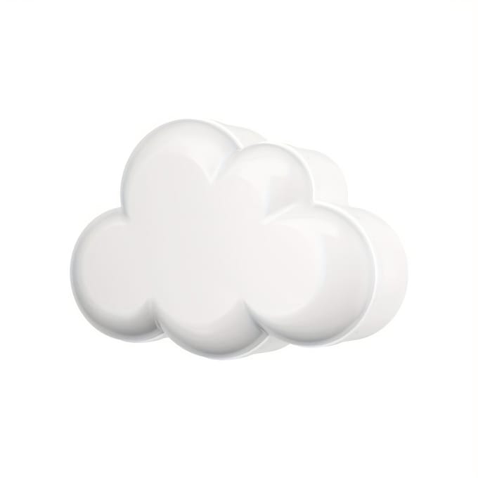 Livé® Wolkvorm Nachtlampje – Bewegingssensor & Warm Wit Licht