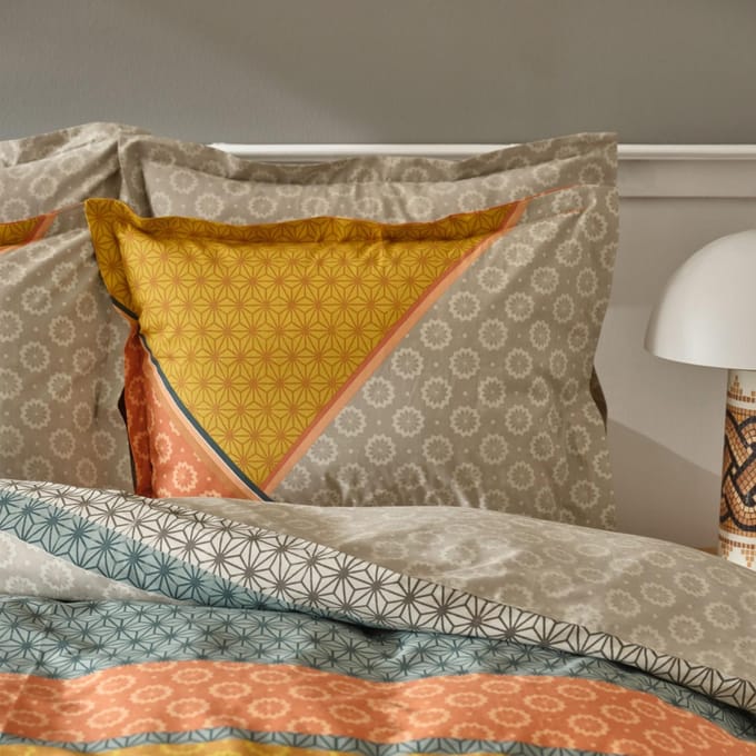 Beddengoedset Mosterd Tweepersoonsbed 100% Katoen
