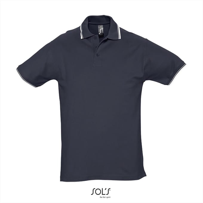 SOL'S Contrast-Polo Practice L585 - Navy/White - XL