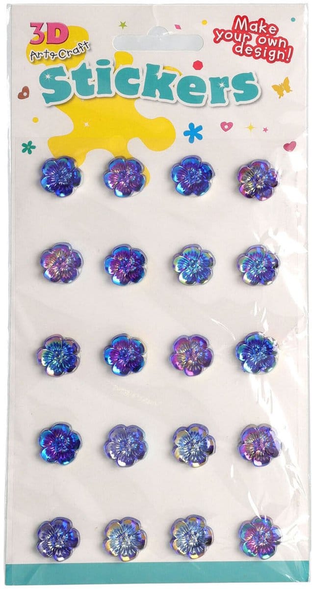 Sticker Bloemen, 20st.
