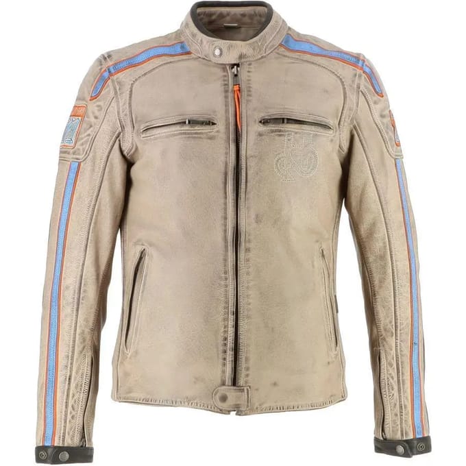 Motor leren jas Helstons Club