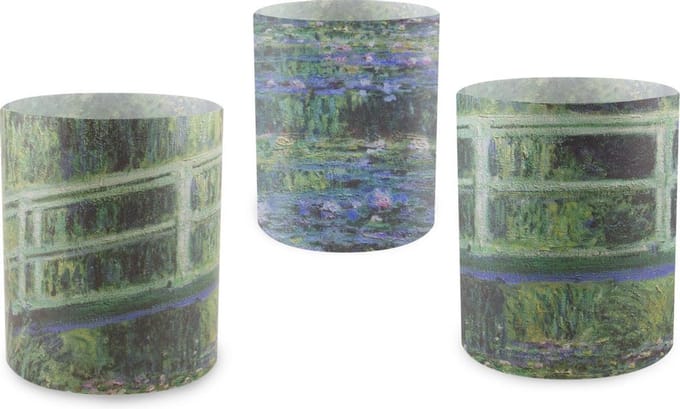 Wind lichtjes, Monet, Japanse brug