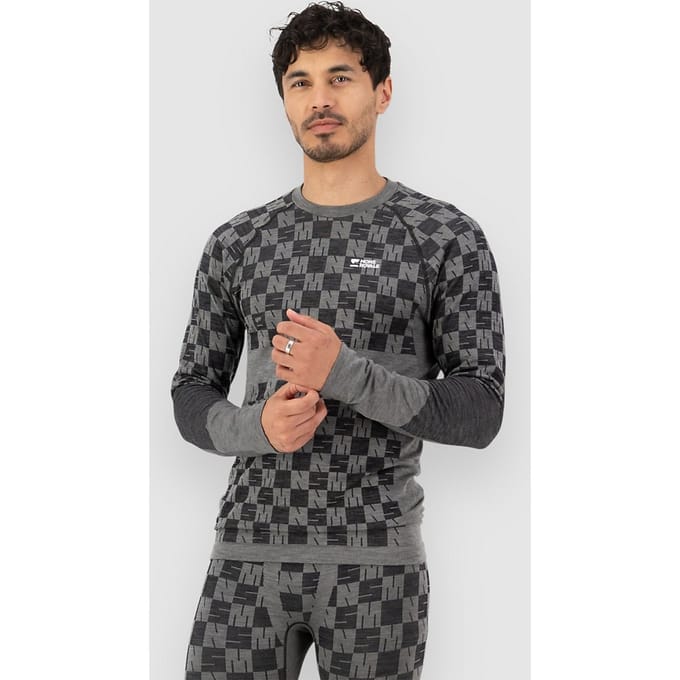 Mons Royale Ascender Merino Thermo Shirt groen