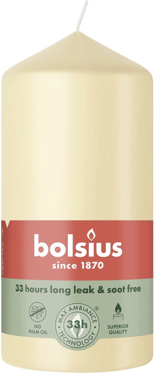 Bolsius Stompkaars 120/58 Beige (1 stuk)