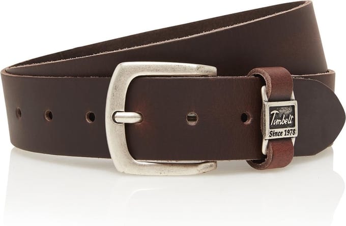 Timbelt Lederen Riem 460 - Bruin - 85